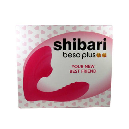 Shibari Beso Plus G-Spot & Clitoral Vibrator - 10 Suction & Vibration Modes, Pink