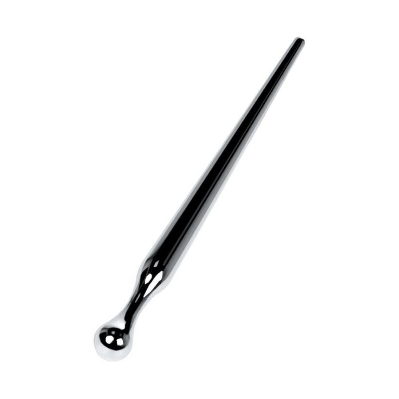 Silver Metal Needle Urethral Plug - Tapered Design