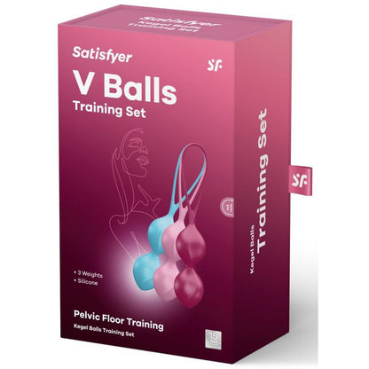 Satisfyer V Balls - 3 Pc Regular, Skilled, Advanced