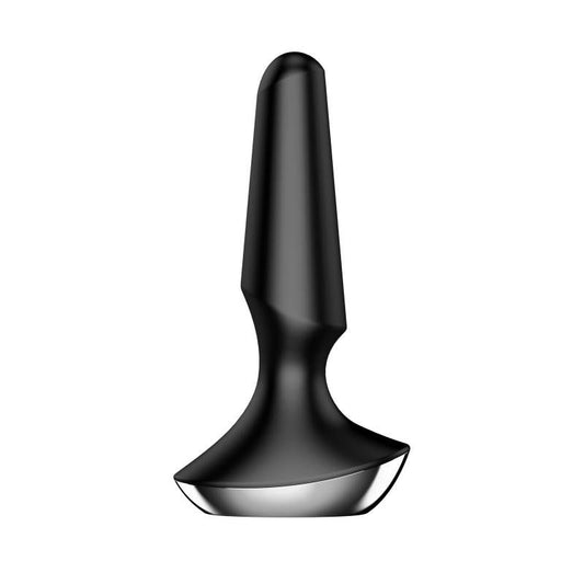 Satisfyer Plug-Ilicious 2 Black Vibrating Anal Plug with App Control