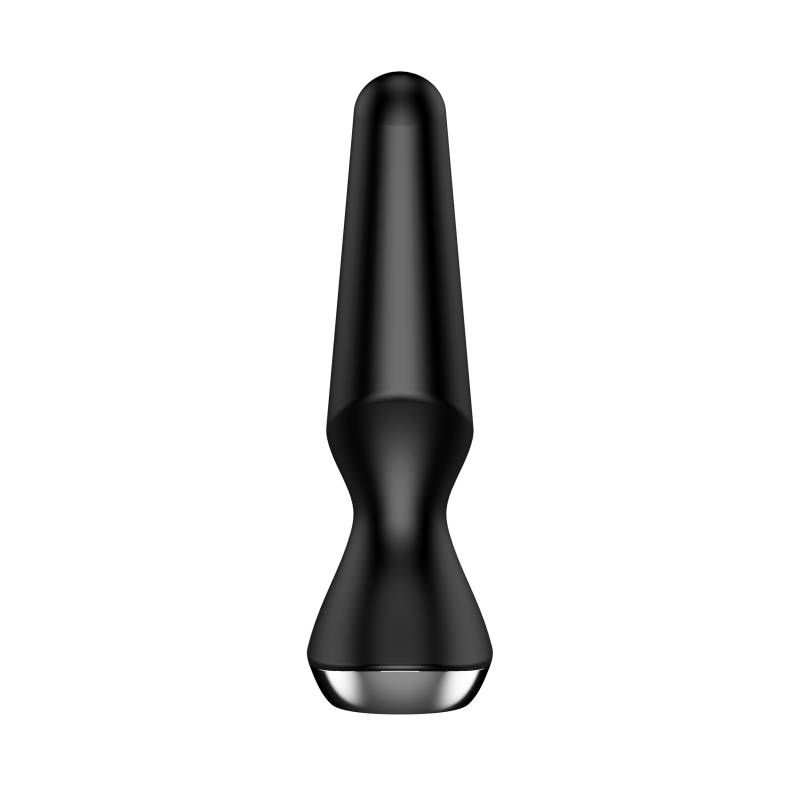 Satisfyer Plug-Ilicious 2 Black Vibrating Anal Plug with App Control