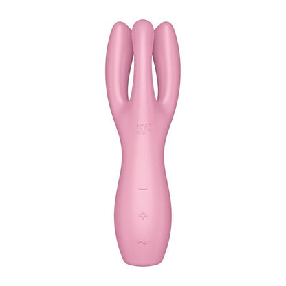 Satisfyer Threesome 3 Layon Vibrator - Pink for Clitoral Stimulation