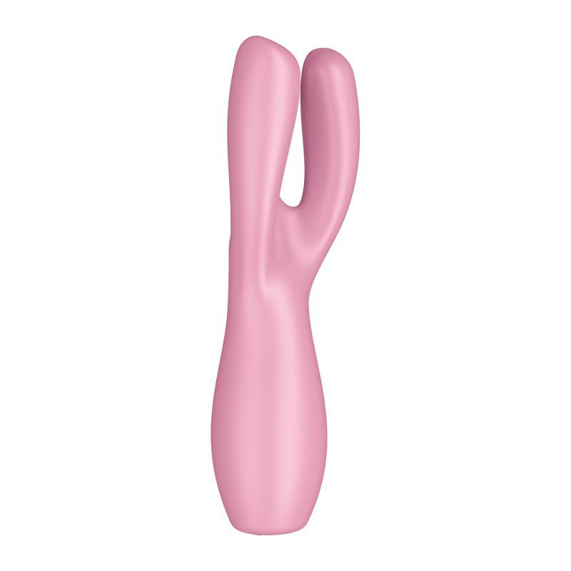 Satisfyer Threesome 3 Layon Vibrator - Pink for Clitoral Stimulation