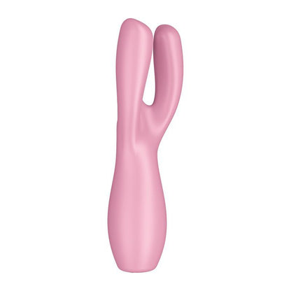 Satisfyer Threesome 3 Layon Vibrator - Pink for Clitoral Stimulation