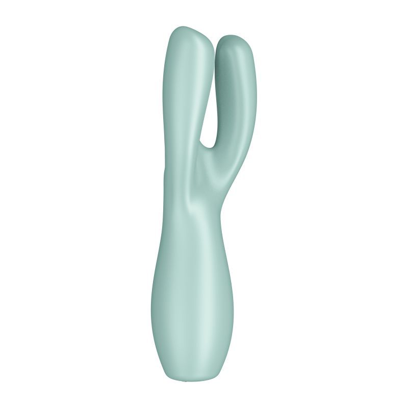 Satisfyer Threesome 3 Layon Vibrator - Mint for Clitoral Stimulation