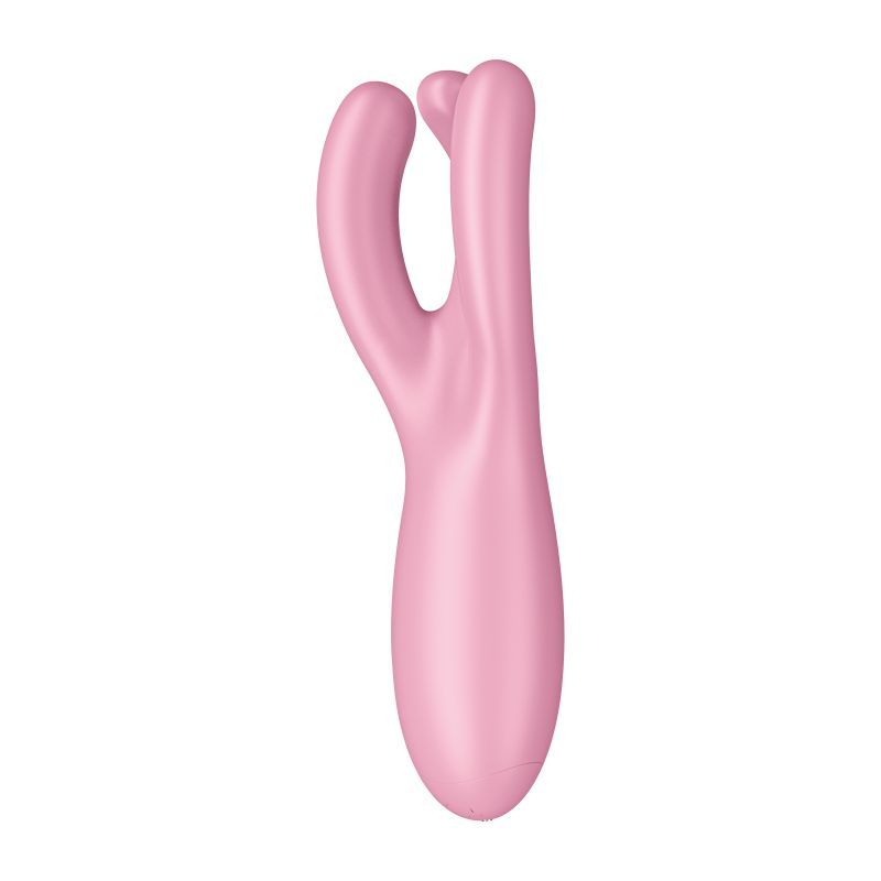 Satisfyer Threesome 4 Connect App Lay-On Vibrator - Pink
