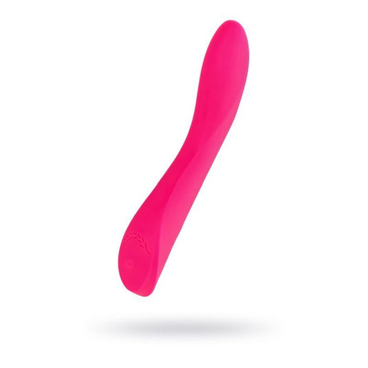 Jos Twig Slimline Vibrator - Soft Silicone, 5 Vibration Modes, Pink