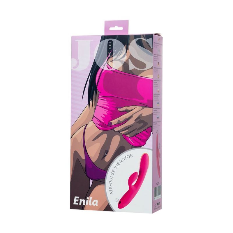 Jos Enila Dual-Ended Stimulator with Heating & 10 Vibration Modes