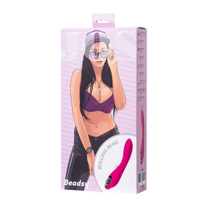 Jos Beadsy Rolling Vibrator – 10 Vibration Modes for G-Spot Stimulation