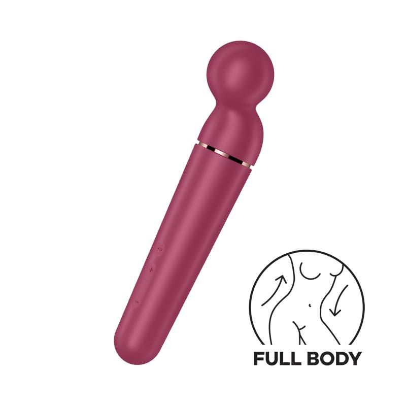 Satisfyer Planet Wand-Er Berry – Full Body Massager with 60 Vibration Combinations