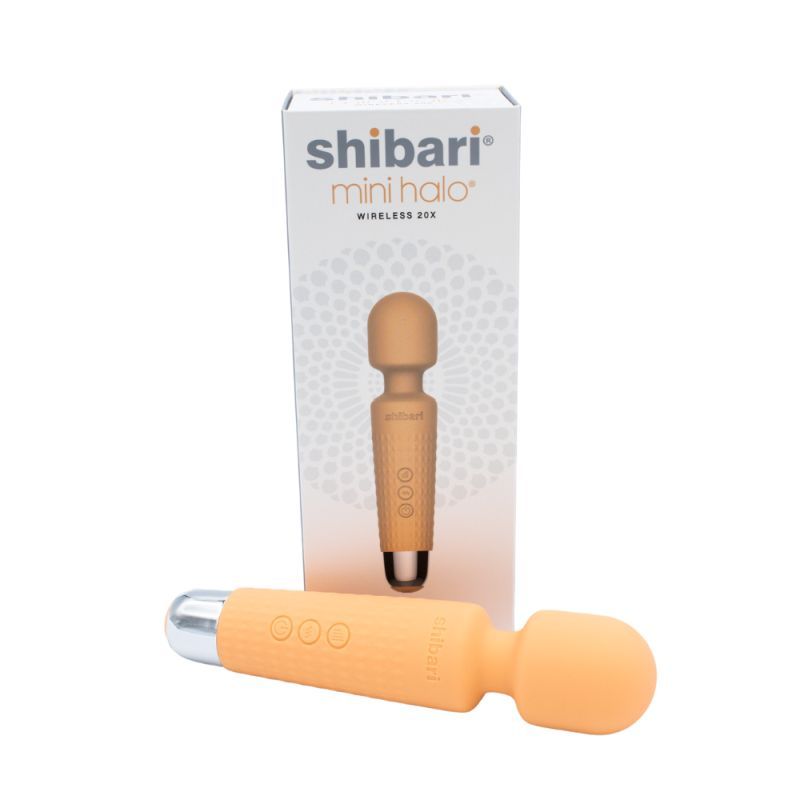 Shibari Mini Halo Wireless Wand - 20X Peach