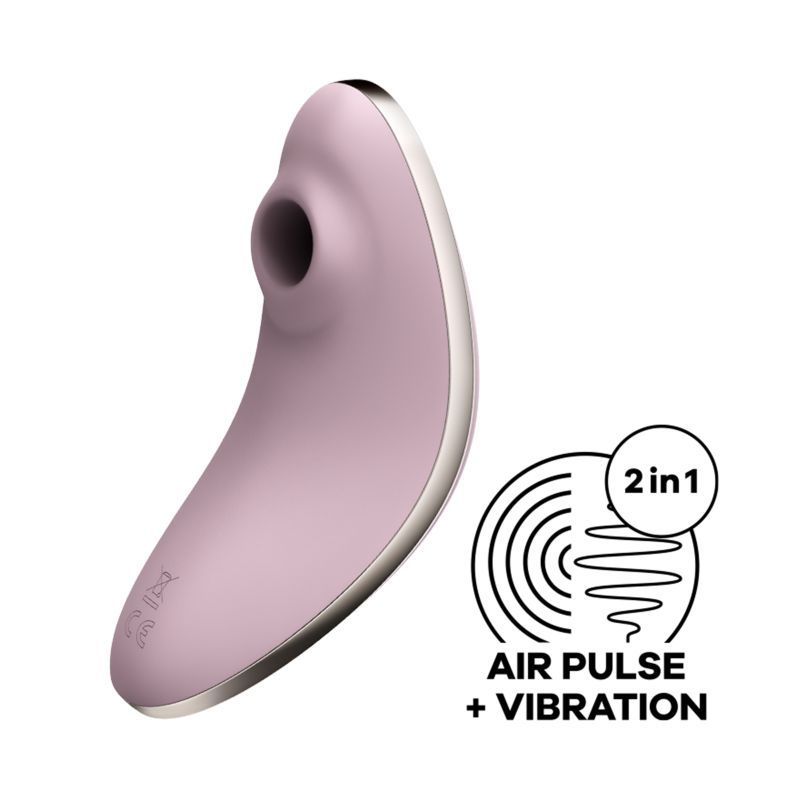 Satisfyer Vulva Lover 1 - Violet, Ergonomic Design, 12 Vibration Modes