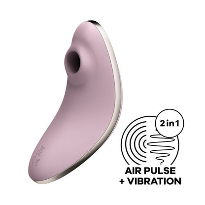 Satisfyer Vulva Lover 1 - Violet, Ergonomic Design, 12 Vibration Modes