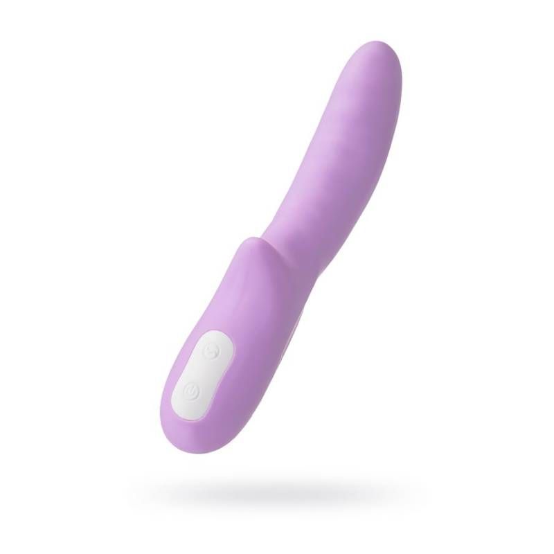 Jos Merry Gor Rotating Shaft Vibrator - Violet Dual Action