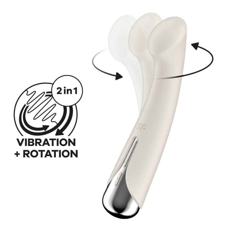 Satisfyer Spinning G-Spot 1 - Beige Vibrator