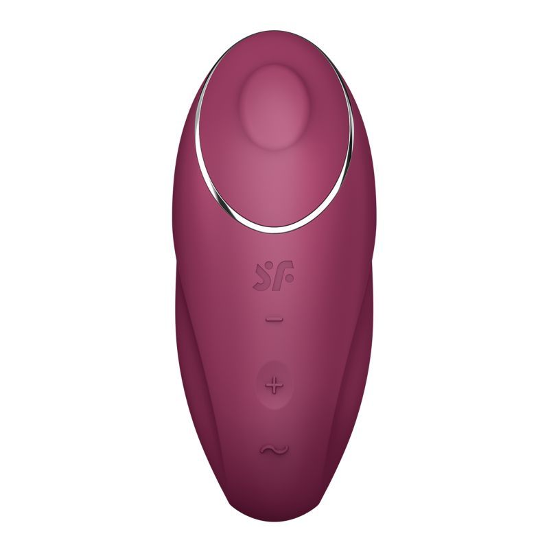 Satisfyer Tap And Climax 1 - Waterproof Red Vibrator