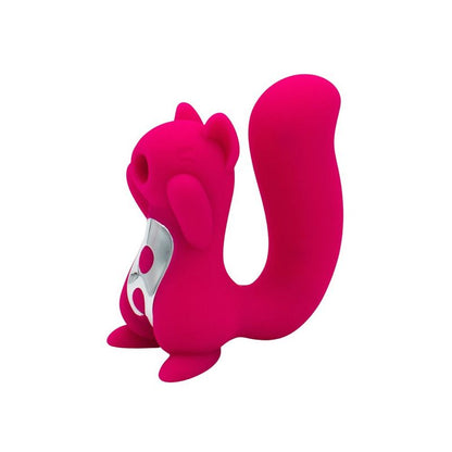 Juicy Screaming Squirrel Air Pulse G-Spot Vibrator - Dual Function