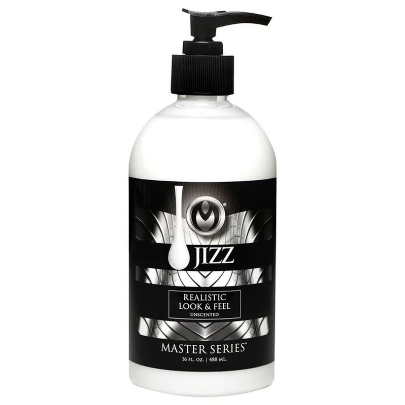 Master Series Jizz Unscented Water-Based Lube - 16Oz