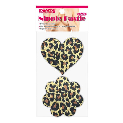 Lovetoy Fuck Me Nipple Pasties Twin Pack - Brown