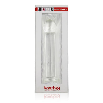 Glass Romance Clear 7-Inch Dildo - Elegant Design