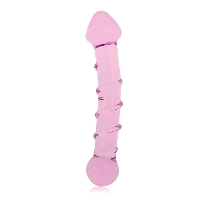 Glass Romance Clear 7-Inch Dildo - Elegant Design