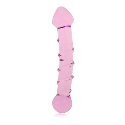 Glass Romance Clear 7-Inch Dildo - Elegant Design