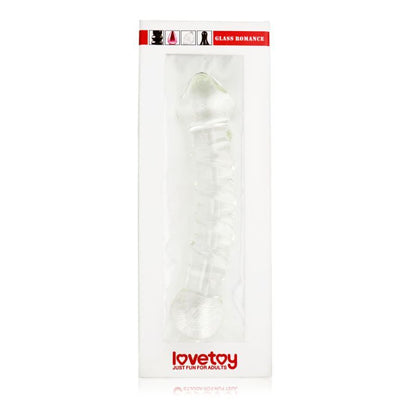 Glass Romance Clear 7-Inch Dildo - Elegant Design