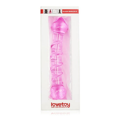 Glass Romance Clear 7-Inch Dildo - Elegant Design