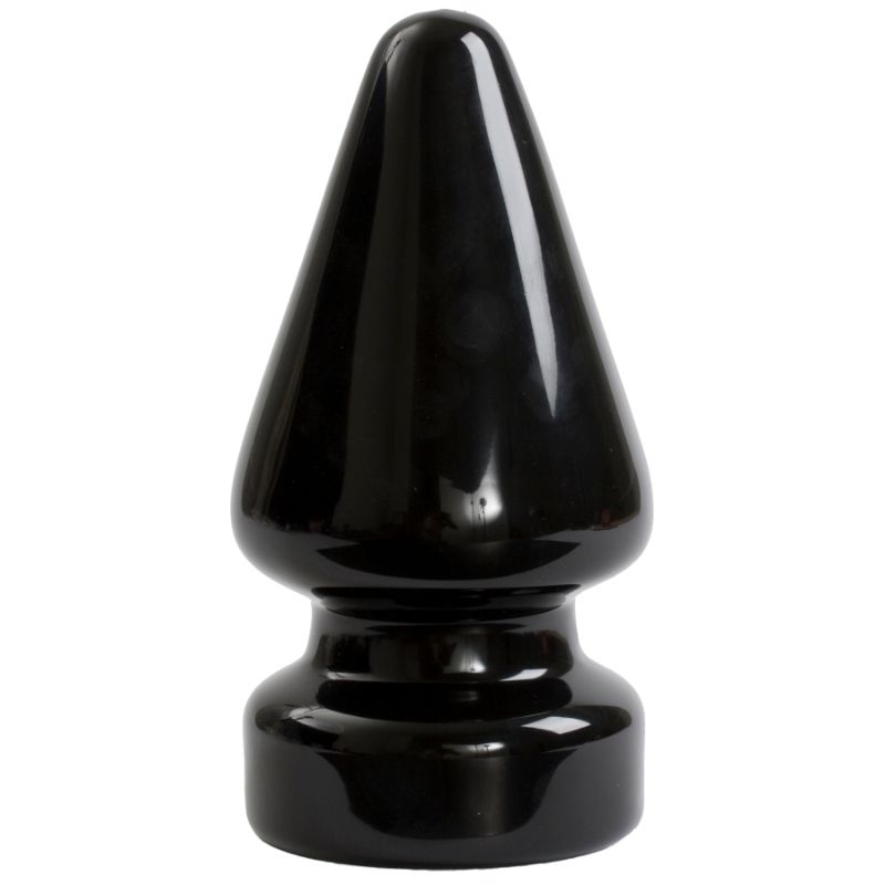 Titanmen Ass Master 4.5In Black - Dual-Density Anal Toy