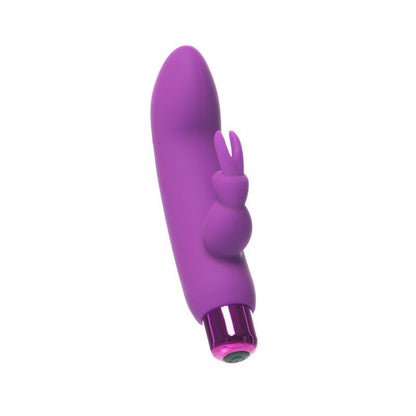 Powerbullet Rechargeable Bullet Vibrator with Rabbit Sleeve - Purple
