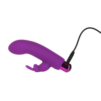 Powerbullet Rechargeable Bullet Vibrator with Rabbit Sleeve - Purple