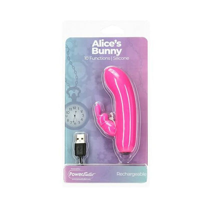 Powerbullet Rechargeable Bullet Vibrator with Rabbit Sleeve - Pink