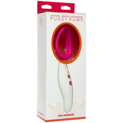 Doc Johnson Automatic Vibrating Pussy Pump - Rechargeable & Hands-Free