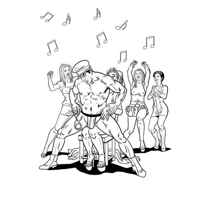 Bachelorette Party Colouring Book - Fun Adult Activity