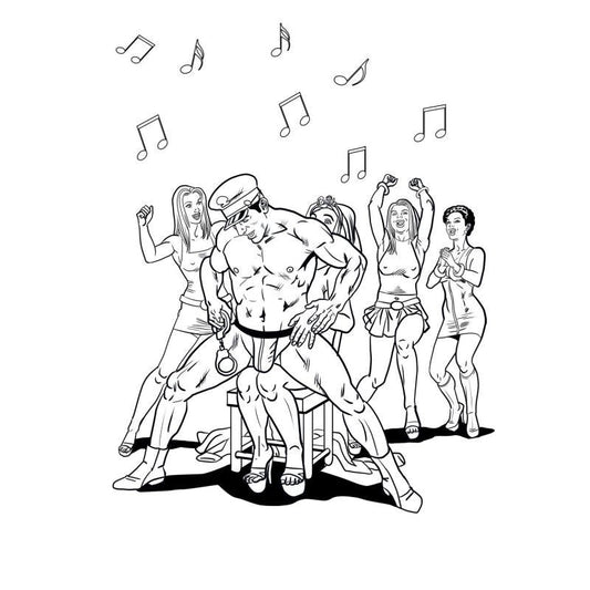 Bachelorette Party Colouring Book - Fun Adult Activity