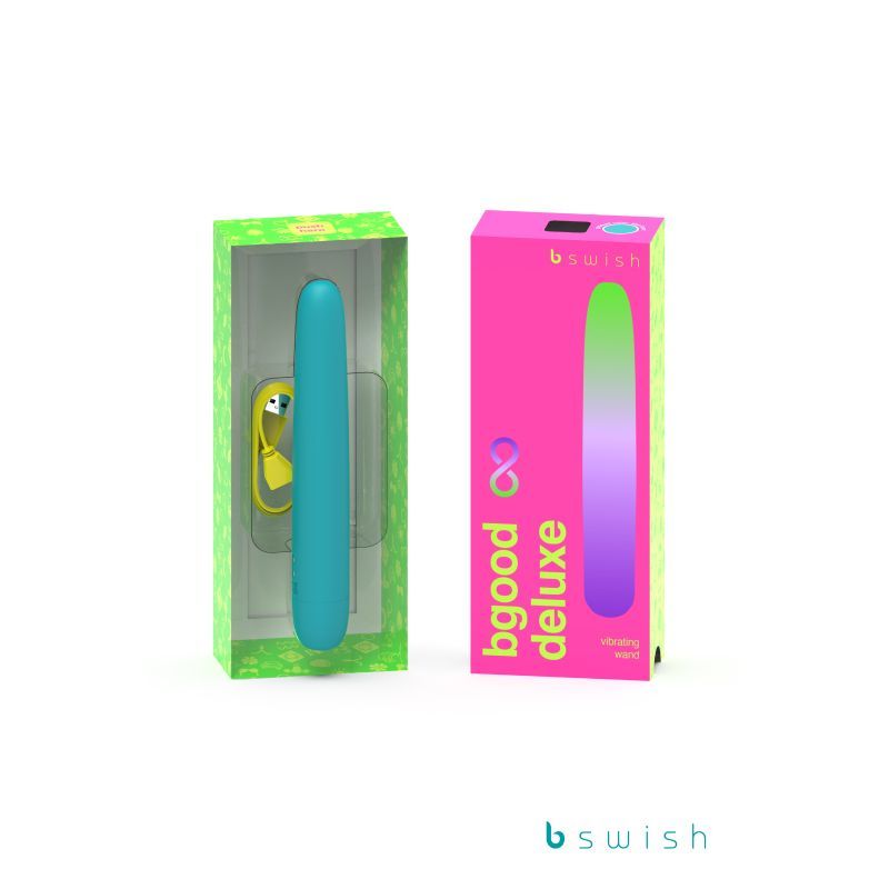 Bswish Bgood Infinite Deluxe Vibrator - Sea Foam