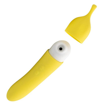 Natalies Toy Box Banana Cream Air Pulse G-Spot Vibrator