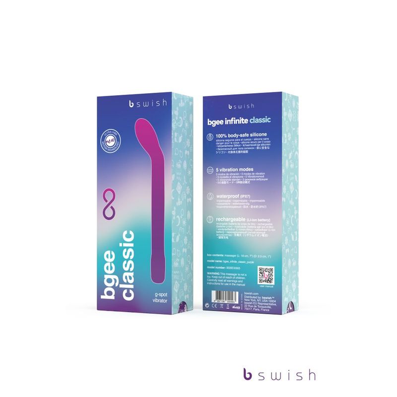 Bswish Bgee Infinite Classic Vibrator - Purple