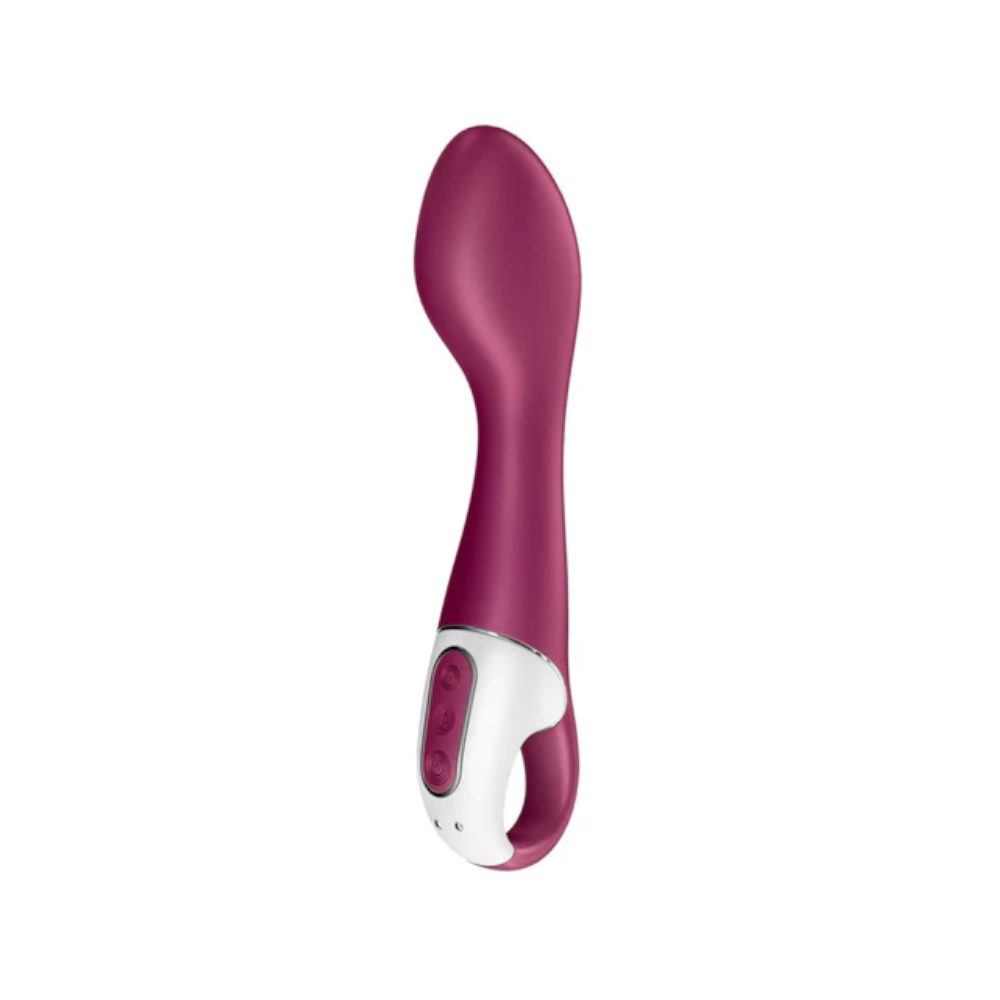 Satisfyer Hot Spot Warming G-Spot Vibrator - Berry Pink