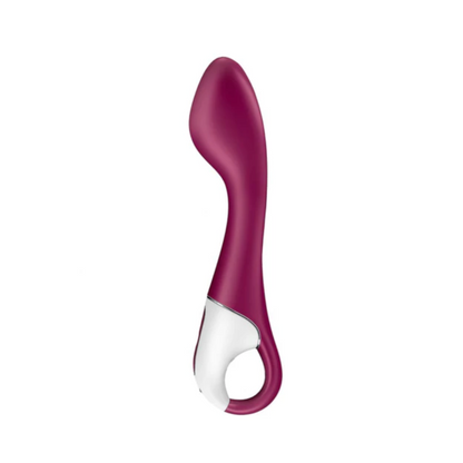 Satisfyer Hot Spot Warming G-Spot Vibrator - Berry Pink