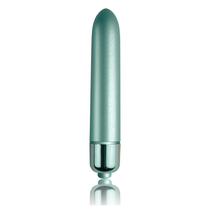 Rocks Off Touch of Velvet Vibrator - Aqua Lily - 10 Functions