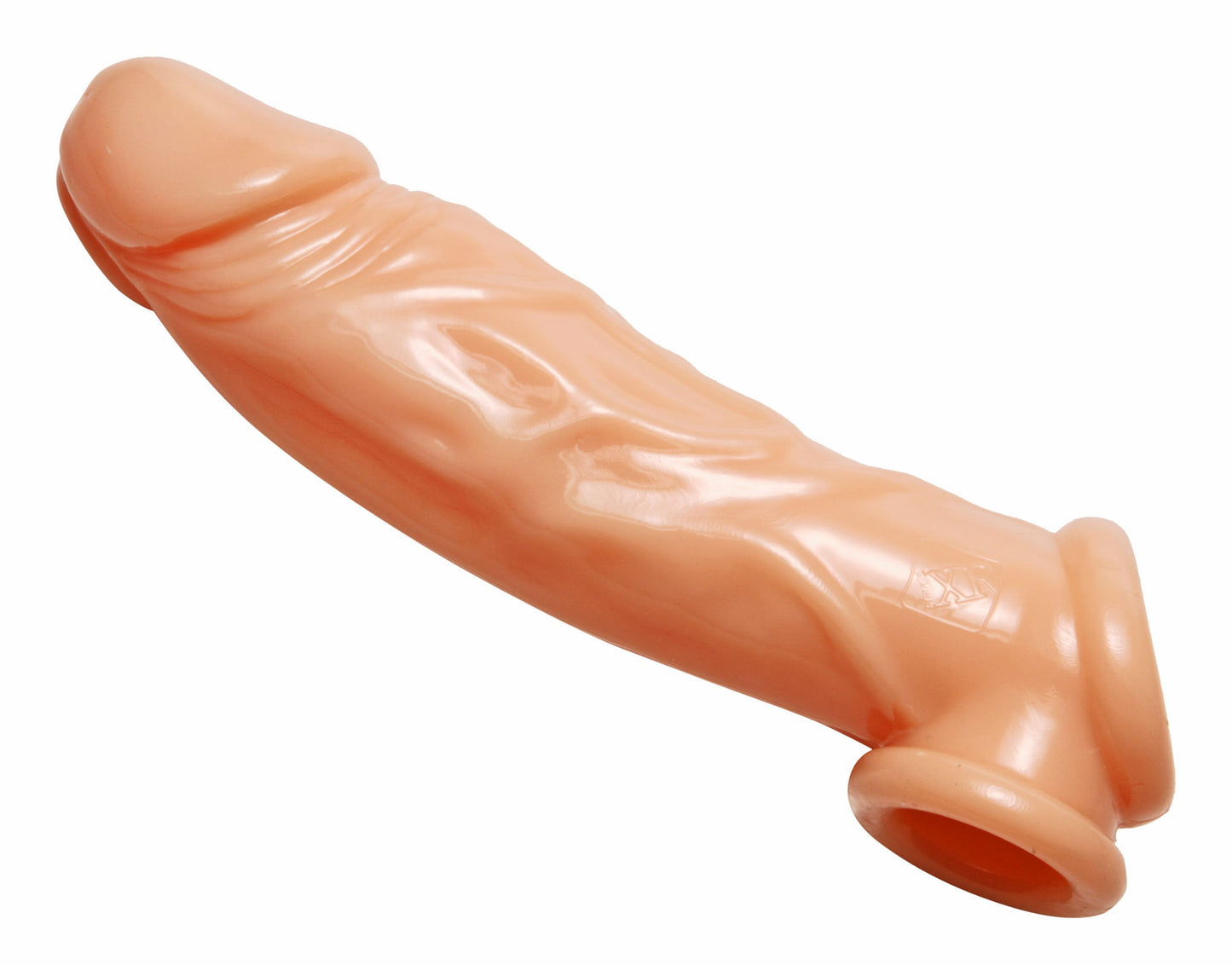 Size Matters Realistic Flesh Penis Enhancer - 8 inches