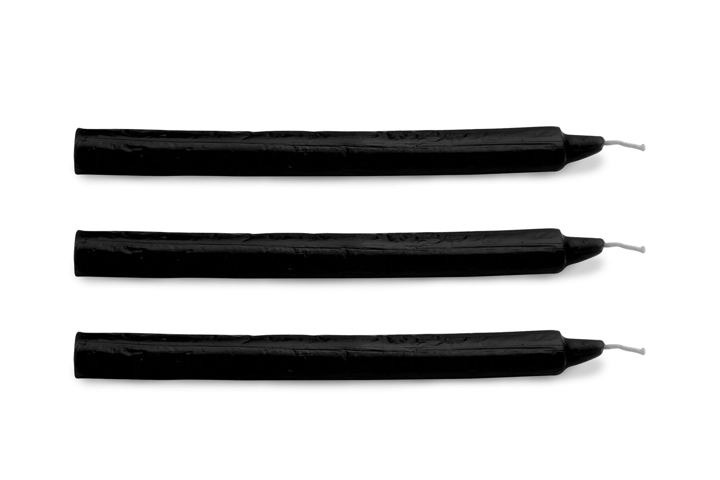 Obsessive Fetish Drip Candles – 3 Pack Black for Sensation Play