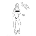Wood Rocket Boobs Colouring Book - SuperSaverAU - view 2