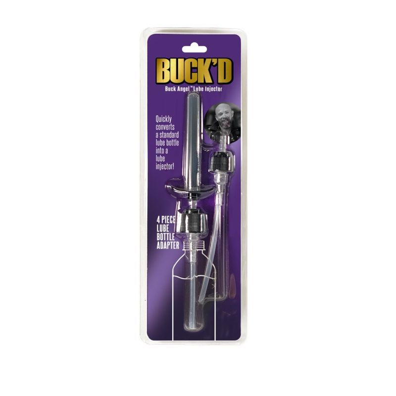 Demon Kat Buckd Lube Injector with 4 Bottle Adapters