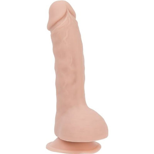 Addiction Brad 7.5In Beige Dong with Vibrating Feature