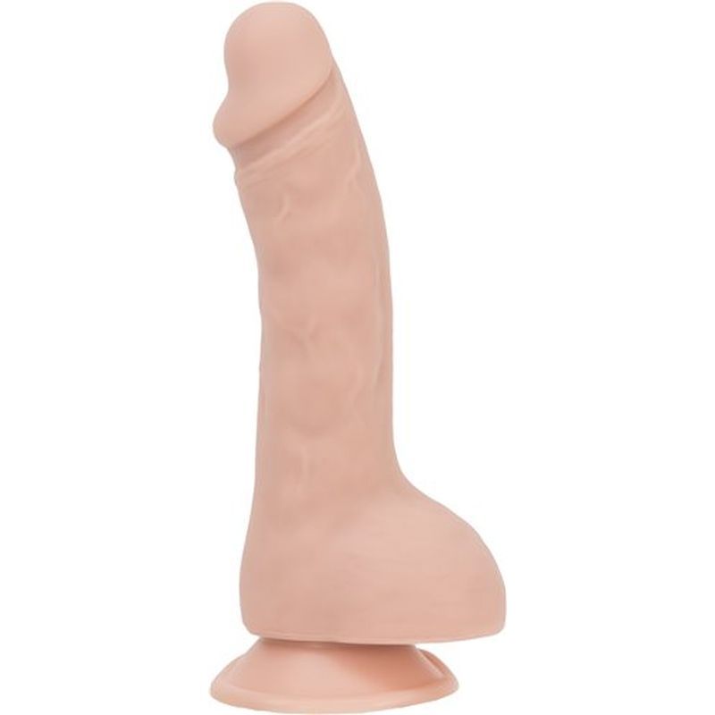Addiction Brad 7.5In Beige Dong with Vibrating Feature