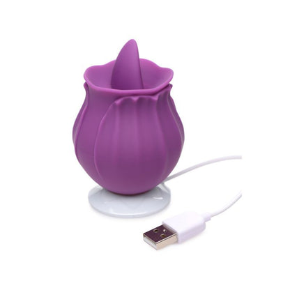 Bloomgasm Wild Violet 10X Licking Clitoral Stimulator
