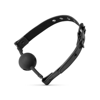 Bedroom Fantasies Breathable Silicone Ball Gag - Black