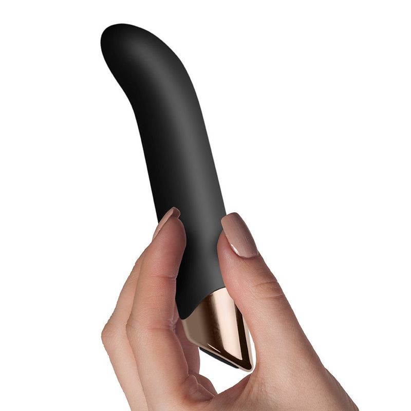 Rocks Off Chaiamo G Vibrator - Black, G-Spot Design